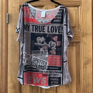 Mickey/Minnie & Donald/Daisy News Tee